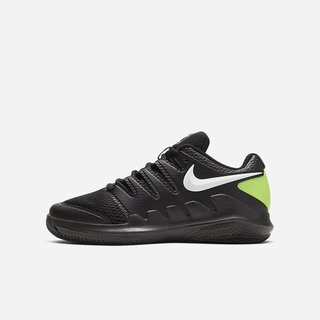 Adidasi Tenis Nike NikeCourt Jr. Vapor X Baieti Negrii Albi | NPHS-08524